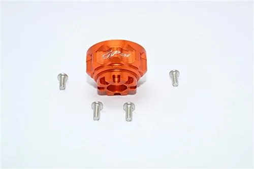 GPM para TRAXXAS-1/10 TRX4 Defender Trail Crawler diferencial delantero y trasero de aluminio CARRIER-5 piezas (naranja)
