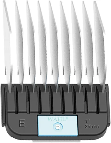 Miniatura 8 de WAHL Cortadora Profesional para Animales de Acero Inoxidable con Peine Guía Accesorio de Cuchilla Desmontable para Mascotas - #2, Longitud de Corte