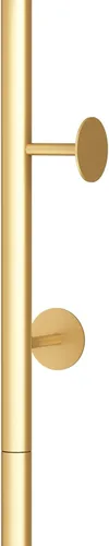 Miniatura 4 de DR.IRON Percheros de Abrigos Modernos Dorados Independientes Árbol de Pasillo, Percheros de Sombreros con Base de Mármol y Colgador de Abrigos
