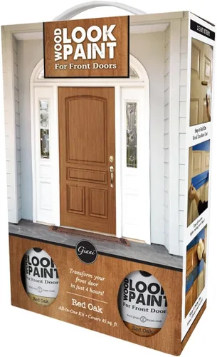Miniatura 7 de Kit de pintura Giani con aspecto de madera para puertas delanteras e interiores (Nogal negro)