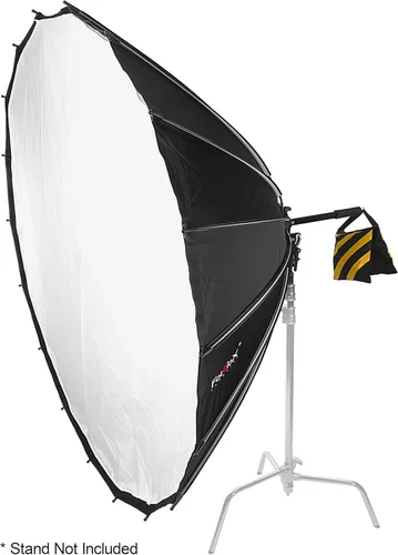 Miniatura 8 de Fotodiox DLX - Caja de luz parabólica de enfoque de 72 pulgadas con anillo de velocidad Bowens, caja de luz enfocable y plegable rápido