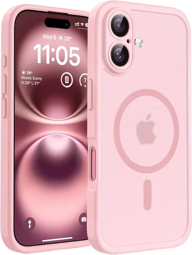 Miniatura 188 de TOCOL Funda magnética 3 en 1 para iPhone 14 Pro, mejorada [protección completa de cámara] con 2 protectores de pantalla, funda de grado militar Azul
