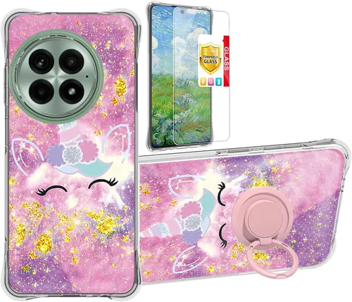 Miniatura 137 de jioeuinly JSF-DJS - Funda compatible con Nothing Phone 2a con protector de pantalla de vidrio templado, policarbonato duro + silicona suave, soporte