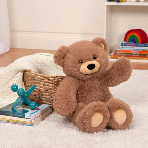 Miniatura 9 de Vermont Teddy Bear - Peluche de oso marrón, supersuave, 18 pulgadas