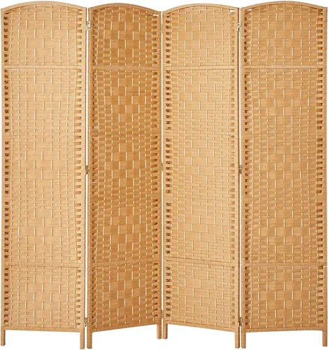 Miniatura 11 de Rose Home Fashion - Divisor de habitación, divisores de habitación de 6 pies de alto y pantallas de privacidad plegables, pantalla de privacidad