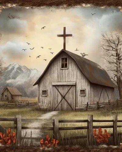 Tucocoo Pintura por números para adultos principiantes cristianos vintage DIY pintura por números, pintura acrílica, lienzo con citas inspiradoras,
