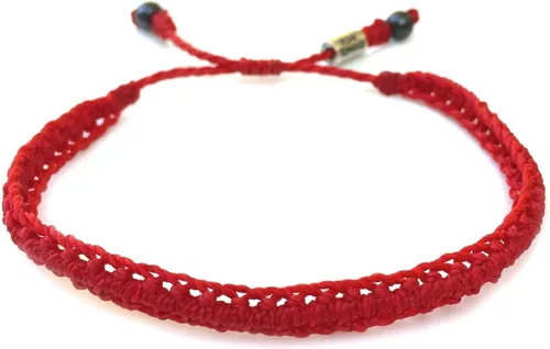 Miniatura 33 de Rumi Sumaq Pulseras de Orgullo y Bandera del País con Atadura de Tirón — Pulseras Macramé Trenzadas a Mano, Nudo de Pescado y Trenzadas Ajustables