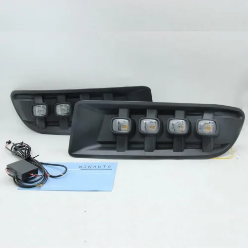 Miniatura 3 de Auto-Tech - 1 par de luces de circulación diurna DRL de repuesto para Toyota Land Cruiser Prado 2003-2009