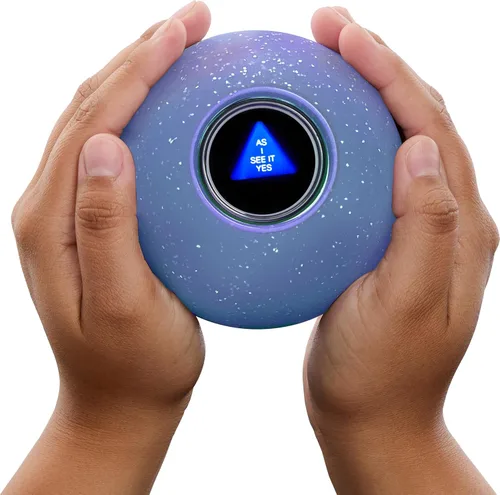 Miniatura 2 de Mattel Games Magic 8 Ball DreamWorks Trolls Band Together - Juego novedoso para adivinar, juguete brillante para familias y noches de juego