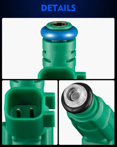 Miniatura 8 de YZHIDIANF - Inyectores de combustible actualizados 0280156193 de alto rendimiento se adapta a: Mazda 3 2.3L L4 2004-2005, para: Mazda 5 2.3L L4