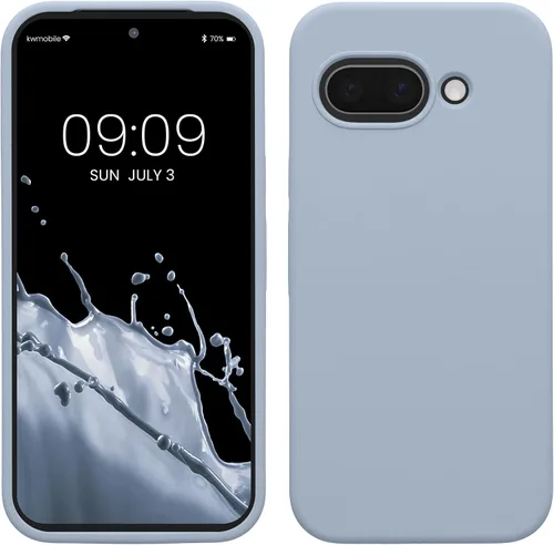 Miniatura 164 de kwmobile Funda Compatible con Google Pixel 6 Pro - Funda de Teléfono de Silicona TPU con Acabado Suave - Azul Caribe