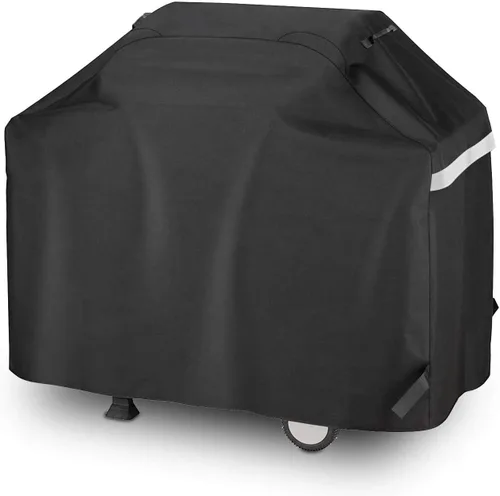 Miniatura 9 de Hisencn Cubierta para parrilla de barbacoa de 55 pulgadas, resistente al agua, para parrilla de gas de 3 a 4 quemadores, para Weber, Charbroil