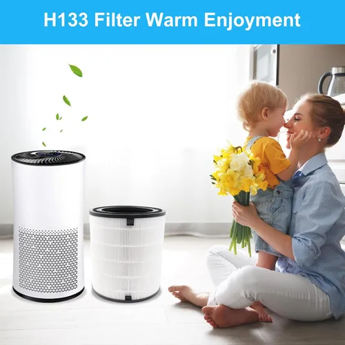 Miniatura 8 de Lv-H133 - Filtro de repuesto solo compatible con filtro LEVOIT LV-H133, filtro medio eficiente y juego de filtros de carbón activado, LV-H133-RF
