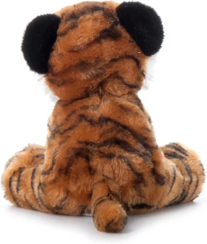 Miniatura 4 de The Petting Zoo Peluche de tigre, regalos para niños, animales salvajes del zoológico Onez, juguete de peluche de tigre de 9 pulgadas