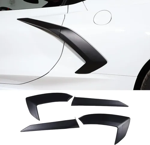 Miniatura 11 de Cubierta para manija de puerta de automóvil para Chevrolet Corvette C8 Stingray Z06 2020-2025, accesorios de decoración de puerta de ventilación