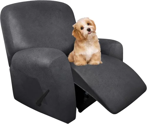 Miniatura 71 de molasofa Fundas de cuero para sillas reclinables, fundas para sillas reclinables grandes para silla reclinable, 4 piezas, fundas lavables que se