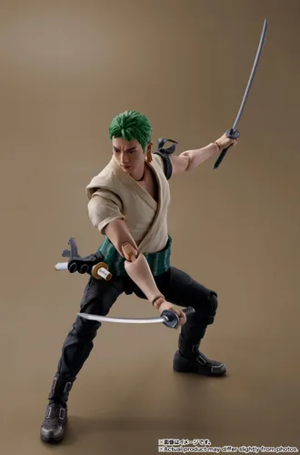 Miniatura 15 de TAMASHII NATIONS - Una serie de Netflix: One Piece - Figura de acción Roronoa Zoro S.H.Figuarts