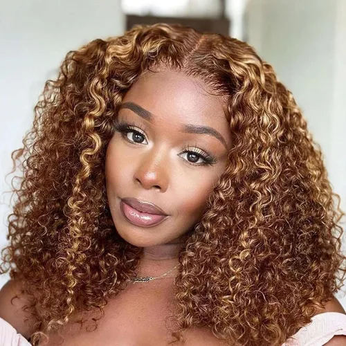 Miniatura 17 de Pelucas cortas de 10 pulgadas estilo Bob 13x4 con ondas profundas, peluca de pelo humano estilo Bob con encaje frontal HD de 200% de densidad