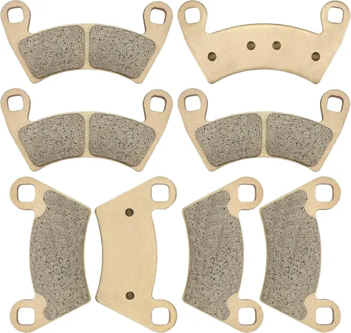 Miniatura 3 de Pastillas de freno delanteras y traseras sinterizadas para Polaris Ranger 900 800 700 570 500 RZR 800 900 XP Ranger 800 900 700 XP Crew Diesel EV