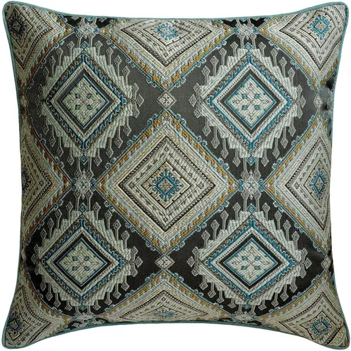 Miniatura 14 de The HomeCentric Fundas de almohada, color azul verdoso, fundas de almohada para cama, fundas de almohada de 20 x 20 pulgadas, fundas de almohada
