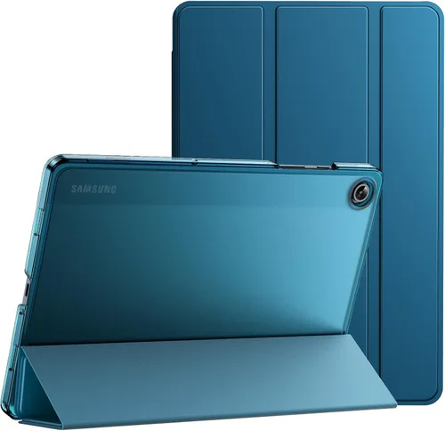 Miniatura 11 de JETech Funda para Samsung Galaxy Tab A9+ / A9 Plus de 11 pulgadas 2023, funda protectora delgada y translúcida trasera de tres pliegues para tablet