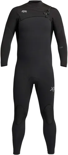 XCEL Traje de neopreno Comp con cremallera en el pecho de 4/0.118 in para hombre, color negro, nuevo felpa Thermo LITE infrarrojo del pecho a la