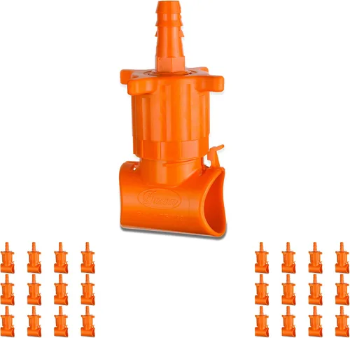 Miniatura 2 de Dawn Industries KT010SW-S, Poly Tool-Less Saddle Tee: 1" PE x Swing/Funng Straight, KwikTap Plastic Sillines, fabricado en Estados Unidos (1 unidad)