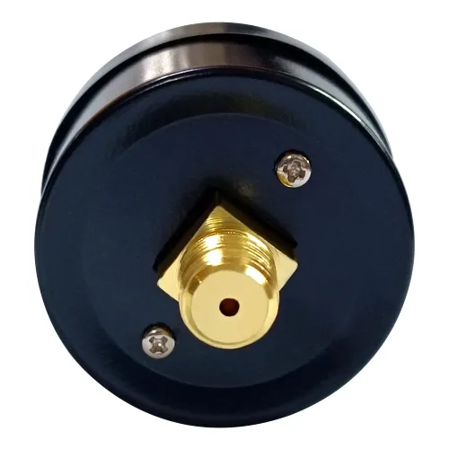 Miniatura 3 de Beduan Medidor de Presión de Aire para Compresor de Aire de 1-1/2" de Dial Montaje Trasero Central, 1/8" NPT, 0-200 PSI