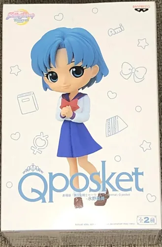 Banpresto Pretty Guardian Sailor Moon Eternal The Movie Q posket -AMI Mizuno-(ver.B), varios colores (BP17749)