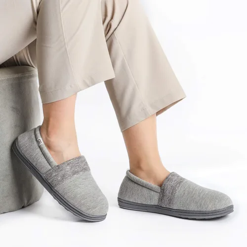 Miniatura 2 de FamilyFairy Pantuflas cómodas y ligeras de espuma viscoelástica antideslizantes para interiores y exteriores