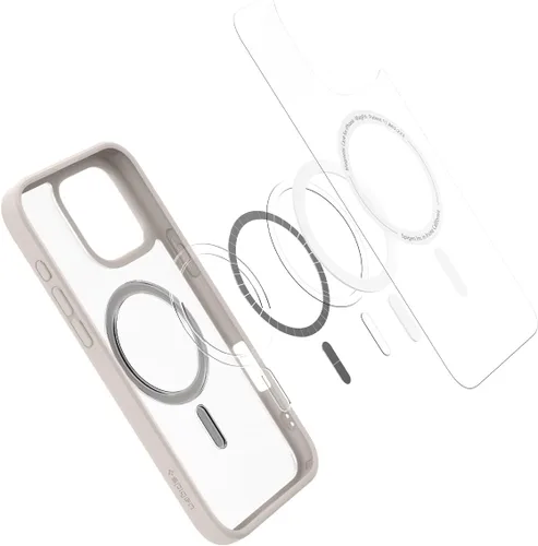 Miniatura 321 de Spigen Funda para iPhone 13 Mini, ultra híbrida MagFit [antiamarilleo] [compatible con Magsafe] - Transparente