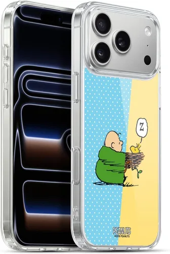Miniatura 269 de Head Case Designs Funda de gel con licencia oficial de Peanuts Snoopy & Woodstock Halfs and Laughs [protección de grado militar] compatible
