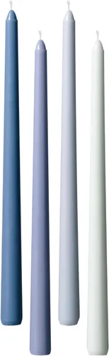 Miniatura 10 de Viyffo Paquete de 20 velas cónicas blancas, mini velas sin goteo de 4 pulgadas, sin perfume, tiempo de combustión de 1.5 horas para rituales