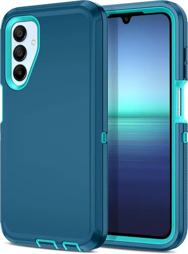 Miniatura 37 de I-HONVA Funda para Samsung Galaxy A52 5G a prueba de golpes, a prueba de polvo y caídas, 3 capas de protección de cuerpo completo