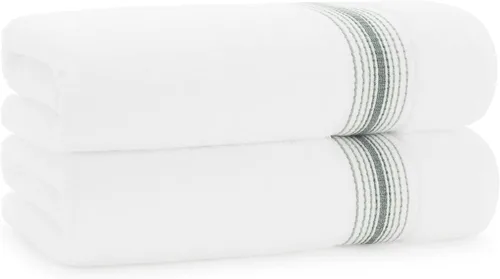 Miniatura 24 de Aston & Arden Aegean - Paquete de 4 toallas de mano de gran tamaño, ultra suaves, gruesas y absorbentes, 100% algodón turco hilado en anillo