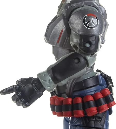 Miniatura 5 de Hasbro Toys Overwatch Ultimates Series Blackwatch Reyes (Reaper) Skin Figura de acción coleccionable de 6 pulgadas