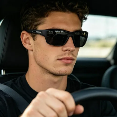 Miniatura 4 de willochra Full lens Polarized Reading Sunglasses for Men Driving Running Sports Reader Square UV Protection Style Unisex