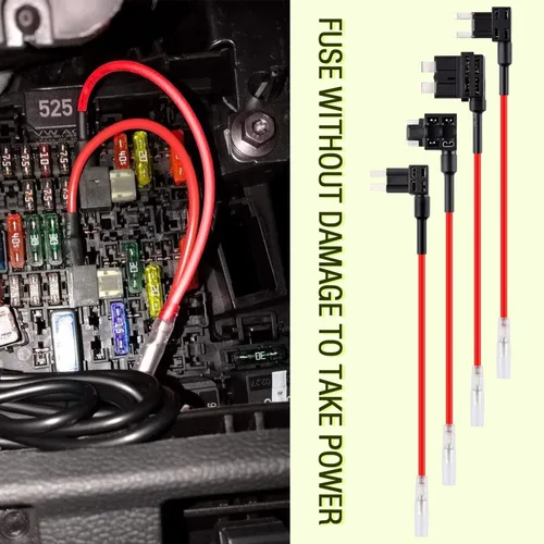 Miniatura 4 de Kit de cable micro USB para cámara de tablero de 9.68 pies, 12 V-30 V a 5 V 2.5 A, cargador de cámara de tablero de automóvil, fuente