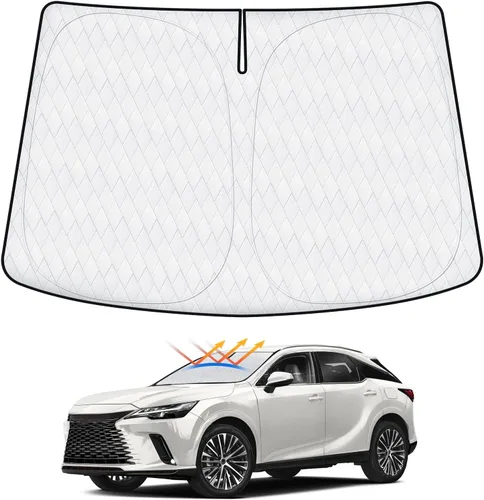 Miniatura 15 de Parasol para parabrisas de ajuste personalizado para Honda Civic 2022-2025 2026, parasol para accesorios Civic, visera plegable para ventana