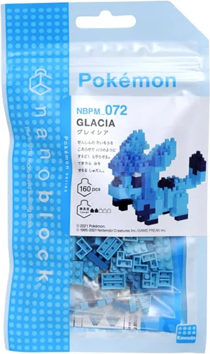 Miniatura 2 de nanoblock - Pokémon - Glaceon, Kit de construcción de la serie Pokémon