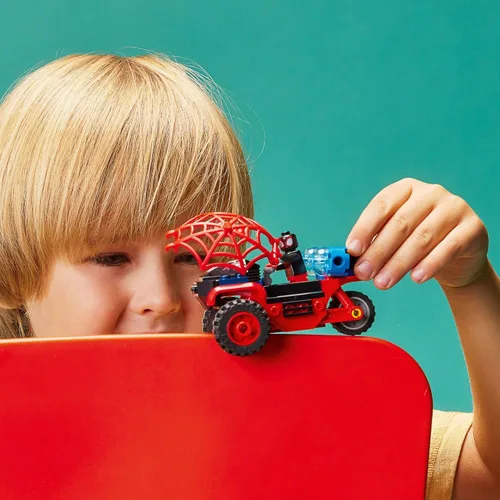 Miniatura 2 de LEGO Marvel Spider-Man Miles Morales: 10781 Spider-Man's Techno Trike Set, Spidey and His Amazing Friends Series, juguete para niños en edad