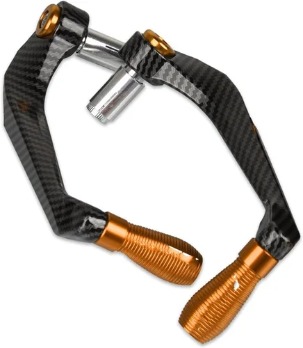 Miniatura 7 de Para Y&AMAHA FZ25 para FZ 25 2017 2018 2019 2020 universal de fibra de carbono aleación de aluminio freno palanca de embrague protector de Negro
