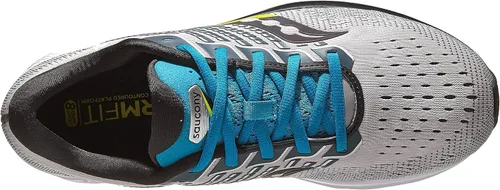 Miniatura 4 de Saucony Tenis de correr Ride 13 Road para hombre, Citron Mutante