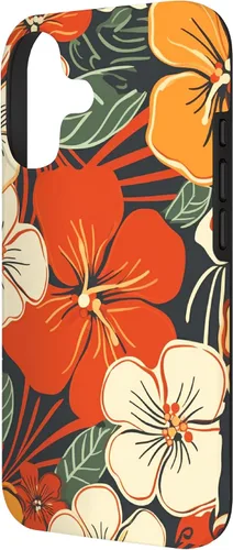 Miniatura 2 de Puakenikeni Flower Watercolor Floral Pattern Case for iPhone 17