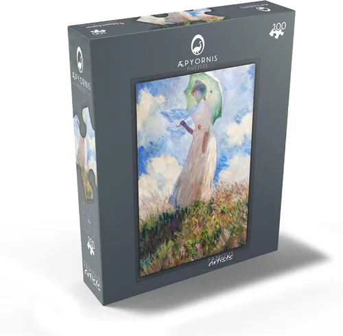 Miniatura 2 de MyPuzzle Claude Monets Suzanne Hoschedé 1886 - Rompecabezas prémium de 100 piezas para adultos