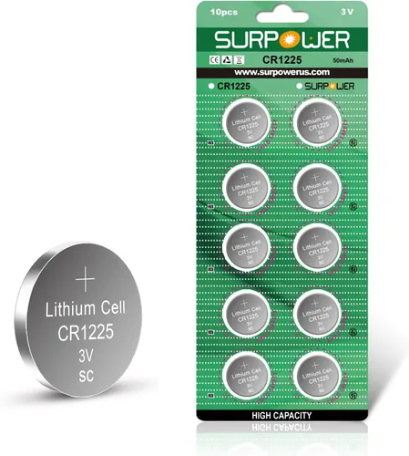 Miniatura 6 de SURPOWER CR1/3N 3V Batería de litio, paquete de 10 unidades 【5 años de garantía】