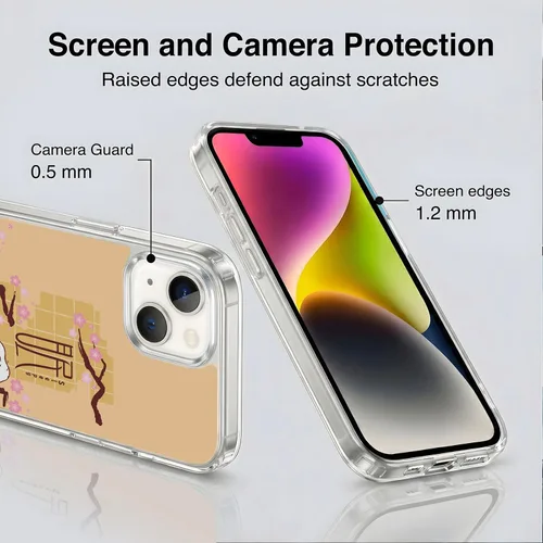 Miniatura 136 de Carcasa de gel para iPhone 7 Plus/iPhone 8 Plus, diseño de Snoopy Oriental de Peanuts, Badges