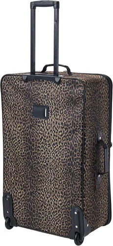 Miniatura 2 de Rockland Jungle Softside Juego de maletas verticales, Leopard), F125-LEOPARD