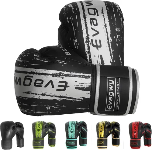 Miniatura 8 de Guantes de boxeo para hombres y mujeres, para entrenamiento profesional de sparring, adecuados para boxeo, kickboxing, MMA, pelea, guantes para saco