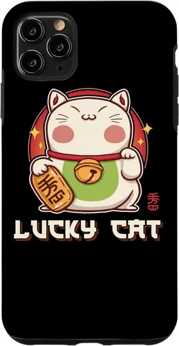 Miniatura 13 de Funda para iPhone 12 Mini Maneki Neko Waving Lucky Cat Feline Lucky Kawaii Anime Cats